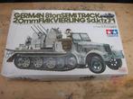 Sd.kfz 7/1  20 mm Flak  Tamiya, Hobby en Vrije tijd, Modelbouw | Auto's en Voertuigen, Groter dan 1:32, Ophalen of Verzenden, Zo goed als nieuw