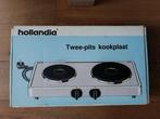 dubbele electrische kookplaat vrijstaand (camping kamperen), Ophalen, Gebruikt, 3 kookzones of minder, Vrijstaand