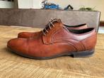 Lederen kostuumschoenen Nicola Benson 41 cognac/mahonie, Kleding | Heren, Schoenen, Bruin, Ophalen of Verzenden, Zo goed als nieuw