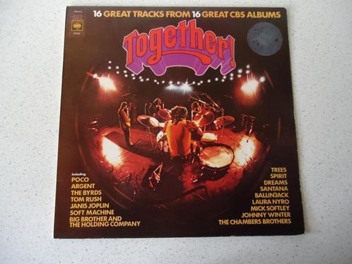 LP "Together" 16 Great Tracks from 16 Great CBS Albums anno, Cd's en Dvd's, Vinyl | Verzamelalbums, Gebruikt, Pop, 12 inch, Ophalen of Verzenden
