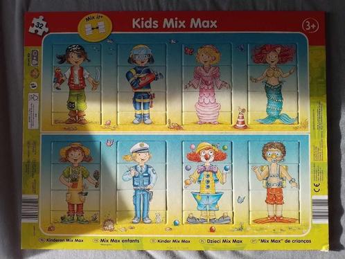 Kids Mix Max puzzel - 32 stukjes, Enfants & Bébés, Jouets | Puzzles pour enfants, Comme neuf, Enlèvement ou Envoi