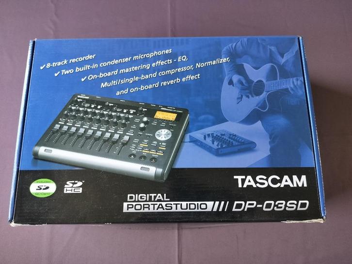 Tascam 8track recorder, Audio, Tv en Foto, Bandrecorder, Bandrecorder, Ophalen