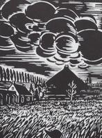 Houtsnede van Frans Masereel: WATERLOO, Verzamelen, Verzenden, 1940 tot 1960, Waals-Brabant