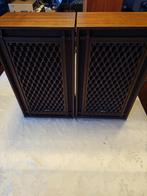 Vintage speakers AKAI SW-126, Audio, Tv en Foto, Luidsprekerboxen, Gebruikt, Minder dan 60 watt, Front, Rear of Stereo speakers
