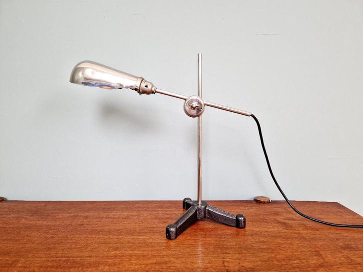 Knikbare werklamp, PALMER & Co, Londen, 1920, Antiek en Kunst, Antiek | Verlichting, Ophalen of Verzenden