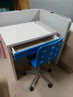 Kinderbureau met in hoogte verstelbare stoel, blauw, Kinderen en Baby's, Ophalen