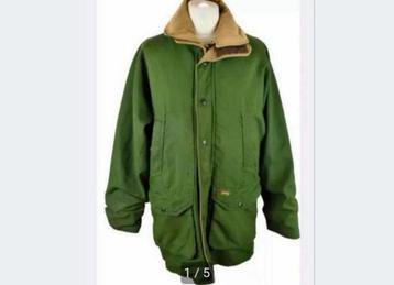Vintage MUSTO COUNTRY herenjas regenjas heren Jas groen XL, Kleding | Heren, Jassen | Winter, Ophalen of Verzenden, Maat 56/58 (XL)