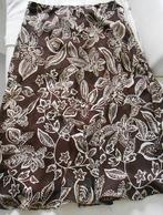 Prachtige rok, seizoenskleur, met effen bruine petticoat, Kleding | Dames, Rokken, Bruin, Maat 42/44 (L), Nieuw, Ophalen of Verzenden