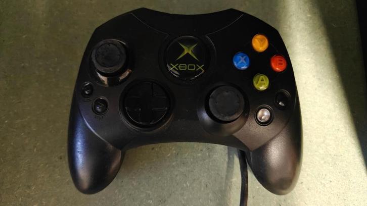 Xbox controller S, Games en Spelcomputers, Spelcomputers | Xbox | Accessoires, Gebruikt, Xbox Original, Controller, Ophalen of Verzenden