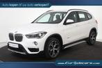 BMW X1 sDRive 2.0i *Leer*Navigatie*HUD*Ambiente*Trekhaak*, Auto's, 1998 cc, 1800 kg, 4 cilinders, Wit
