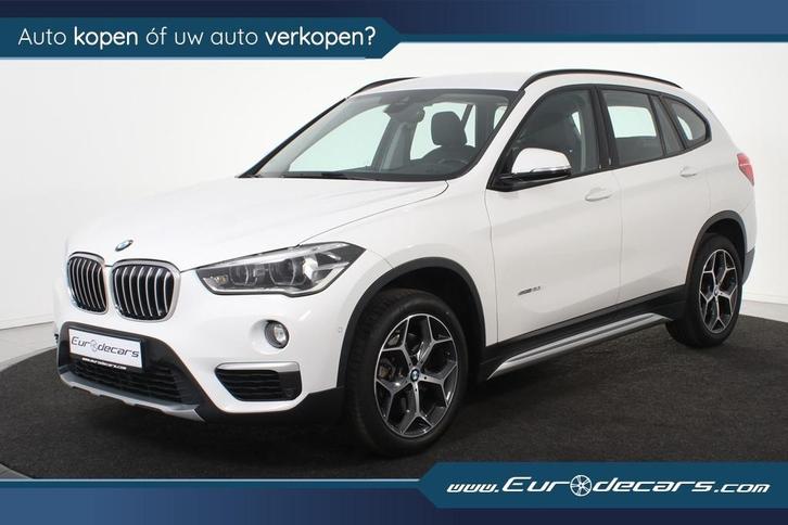 BMW X1 sDRive 2.0i *Leer*Navigatie*HUD*Ambiente*Trekhaak*, Auto's, BMW, Bedrijf, Te koop, X1, ABS, Airbags, Airconditioning, Bluetooth