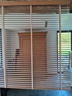 houten lamellen store, Huis en Inrichting, Stoffering | Gordijnen en Lamellen, Ophalen, 100 tot 150 cm, Bruin, 100 tot 150 cm