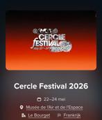 Festival Cercle 2026 Le Bourget, Tickets en Kaartjes