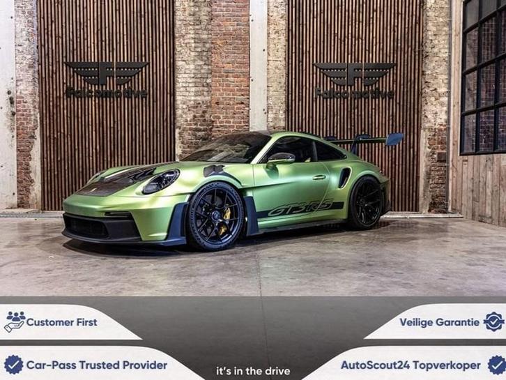 Porsche 992 GT3 RS*Weissach Pakket*Clubsport Pakket*Akrapov, Auto's, Porsche, Bedrijf, ABS, Adaptieve lichten, Airbags, Airconditioning