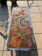 Vintage mid century salontafel, Huis en Inrichting, Tafels | Salontafels, Ophalen, Gebruikt, 100 tot 150 cm, Geen idee