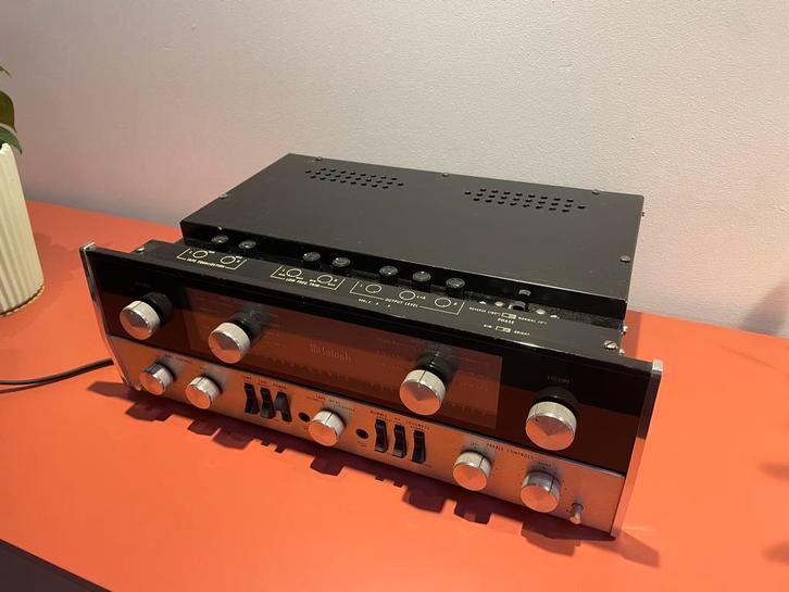 McIntosh C22 - vintage! - verzamelobject, Audio, Tv en Foto, Versterkers en Ontvangers, Zo goed als nieuw, Stereo, Ophalen of Verzenden