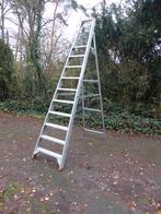 professionele trapladder petry tio 110 met 10 treden, Ophalen, Gebruikt, Opvouwbaar of Inschuifbaar
