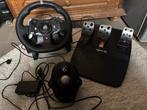 Logitech g920 met pedalen en schakelpook, Games en Spelcomputers, Spelcomputers | Xbox | Accessoires, Ophalen of Verzenden, Gebruikt