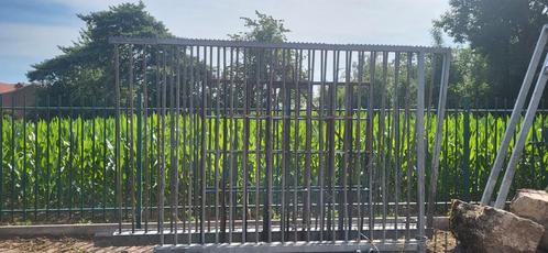 Heras schuifpoort, Tuin en Terras, Tuinhekken en Hekwerk, Zo goed als nieuw, Ophalen
