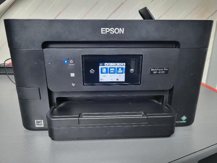 Printer EPSON WOrk Force Pro WF-4720, Computers en Software, Printers, Gebruikt, All-in-one, Inkjetprinter, Faxen, Kleur printen