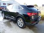 Audi Q3 Sportback, Navi, ACC Automaat, PDC en camera, elektr, Auto's, Automaat, Stof, 4 cilinders, Zwart