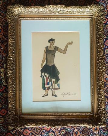 Natalia Gontcharova, Enlèvement