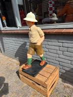 Statue de Tintin Congo, Enlèvement, Tintin, Comme neuf, Statue ou Figurine