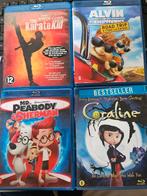 Coraline, Alvin, Mr Peabody, KarateKid Blue ray, Enlèvement, Utilisé