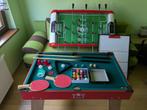 Powerplay 4 en 1 SMOBY - babyfoot, Ophalen, Zo goed als nieuw