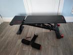 Domyos Bench 900 Banc de fitness. (Très bon état!), Sports & Fitness, Équipement de fitness, Enlèvement, Utilisé, Bras, Banc d'exercice