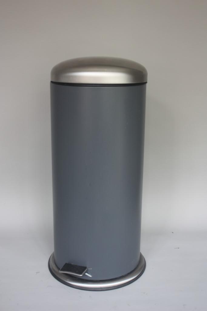 IKEA pedaalemmer / pedal bin 30L – grijs / roestvrij staal, Huis en Inrichting, Woonaccessoires | Prullenbakken, Zo goed als nieuw