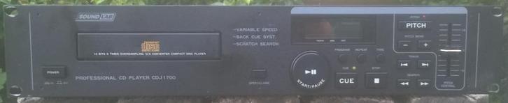 CD-speler met pitch-control 19 inch, Audio, Tv en Foto, Cd-spelers, Gebruikt, Overige merken, Ophalen of Verzenden