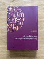 Articulatie- en fonologische stoornissen, Boeken, Ophalen, Nieuw, Hoger Onderwijs, Rik Elen en Eric Manders