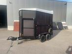 Recent gerenoveerde paarden trailer uit galva staal., Comme neuf, Remorque 2 chevaux, Enlèvement ou Envoi