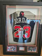 Prachtig frame met gehandtekend shirt Michael Jordan !!, Verzamelen, Ophalen, Nieuw, Shirt