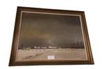 Fritz Bosteels "winterlandschap".., Antiek en Kunst, Ophalen