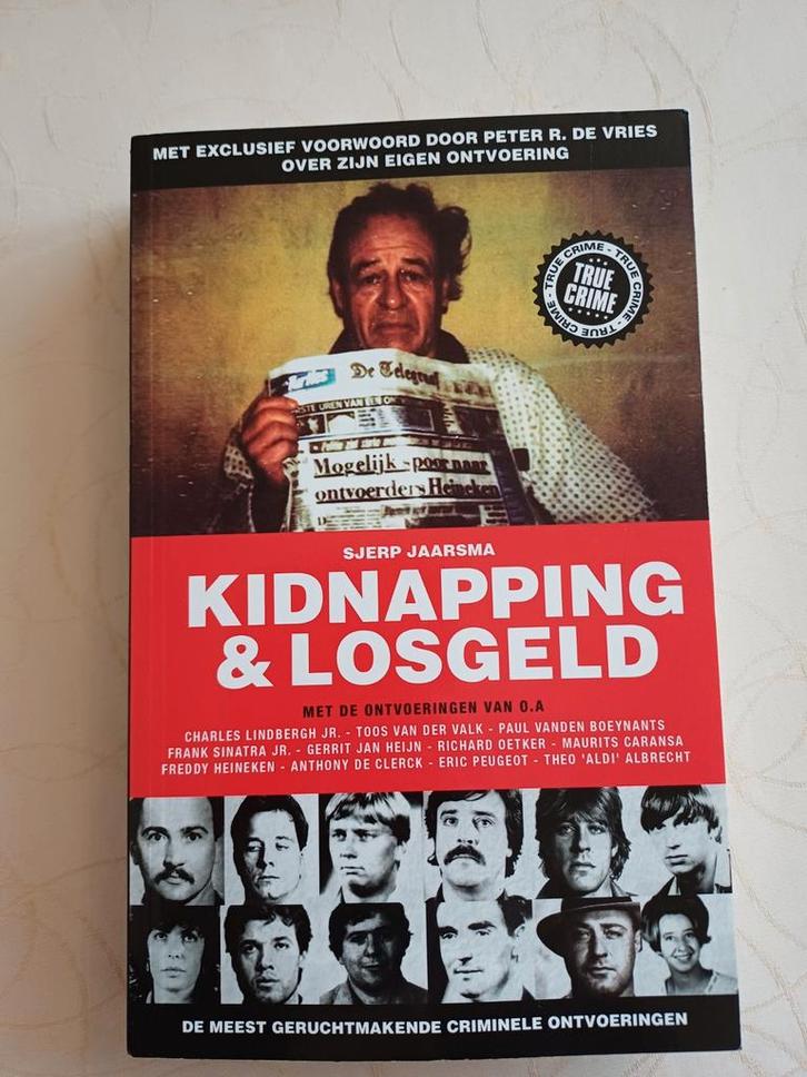 Sjerp Jaarsma - Kidnapping & losgeld, Boeken, Detectives, Ophalen of Verzenden