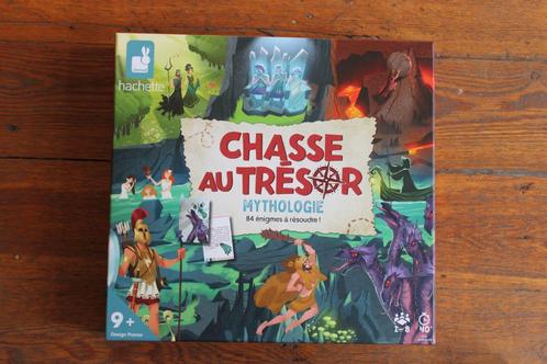 Chasse au trésor Mythologie jeu de société Hachette, Hobby en Vrije tijd, Gezelschapsspellen | Bordspellen, Zo goed als nieuw