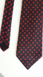 stropdas / zwart + rode bollen, Kleding | Heren, Stropdassen, Ophalen of Verzenden, Gedragen, Zwart
