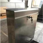 inox Brievenbus roestvrij staal, Tuin en Terras, Ophalen, Gebruikt, Inox