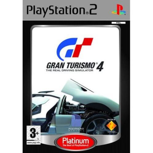 Gran Turismo 4 Platinum, Games en Spelcomputers, Games | Sony PlayStation 2, Gebruikt, Racen en Vliegen, 1 speler, Vanaf 3 jaar