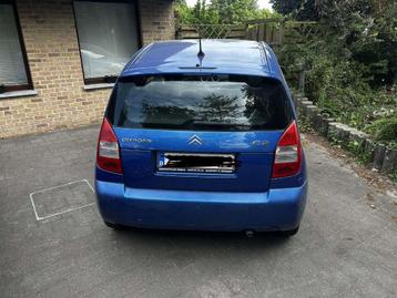 Citroën C2 – 2006 – Schade – Rijdt nog goed – 156.352 km, Auto's, Voorwielaandrijving, Blauw, Overige kleuren, Handgeschakeld