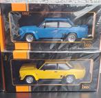 2x Fiat 131 Abarth 1980 1:18ème, Autres marques, Voiture, Enlèvement ou Envoi, Neuf