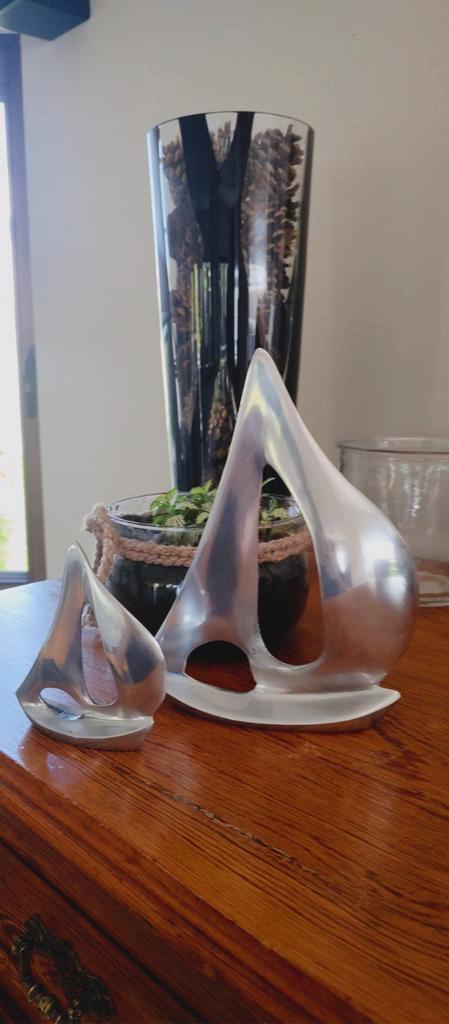 Zeilboot zeilboten aluminium handgemaakt, Antiek en Kunst, Curiosa en Brocante, Ophalen of Verzenden