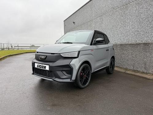 ligier New Js50 Electrique Full options 192 km autonomie, Auto's, Aixam, Bedrijf, Te koop, Elektrisch, Automaat, Zilver of Grijs