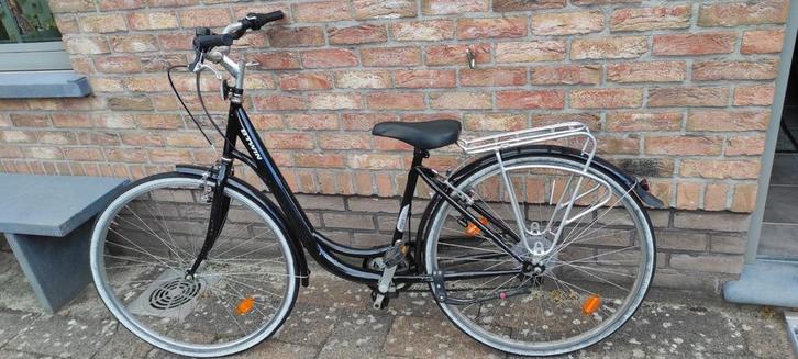 Elops 100 Btwin damesfiets 28 inch met 6 versnellingen Shima, Fietsen en Brommers, Fietsen | Dames | Damesfietsen, Zo goed als nieuw