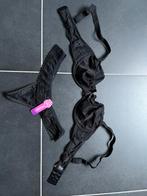 Setje BH 75C & string S, Kleding | Dames, Ondergoed en Lingerie, Ophalen of Verzenden, Zwart, Setje