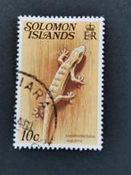Solomon Islands 1979 - reptielen - gekko, Ophalen of Verzenden, Gestempeld