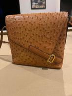 Delvaux struisvogel/ ostrich, Handtassen en Accessoires, Tassen | Damestassen, Ophalen of Verzenden, Gebruikt, Beige, Handtas