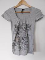 T-shirt gris Coolcat XS, Kleding | Dames, T-shirts, Gedragen, Grijs, Maat 34 (XS) of kleiner, Ophalen of Verzenden